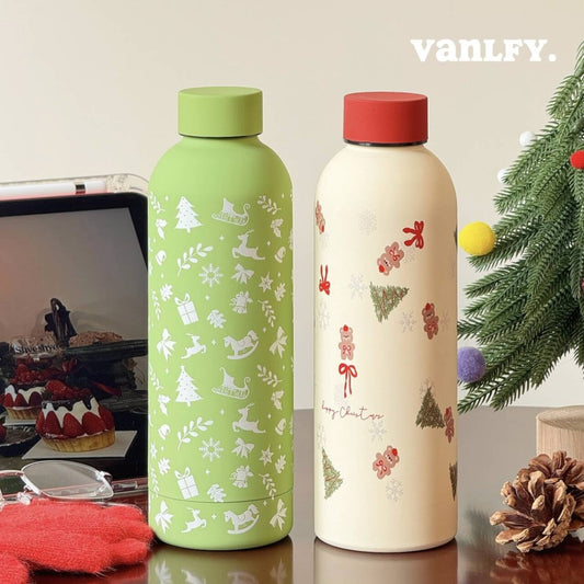 Damen Isoliertrinkflasche mit fröhlichem Hello Kitty Motiv Brehn