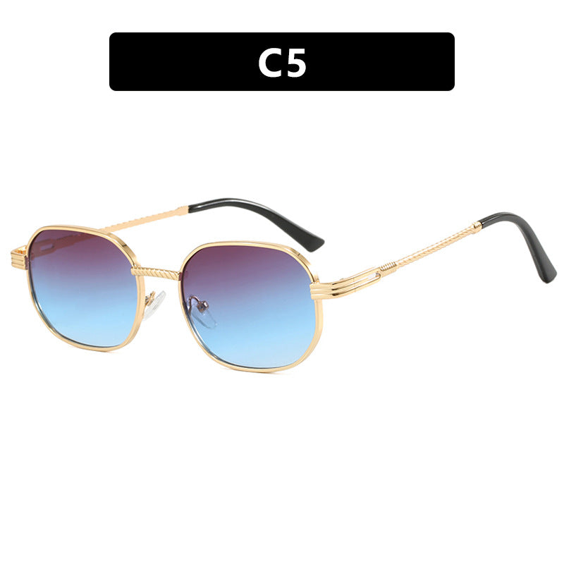 Damen quadratische Sonnenbrille mit Gradienteneffekt Brehn