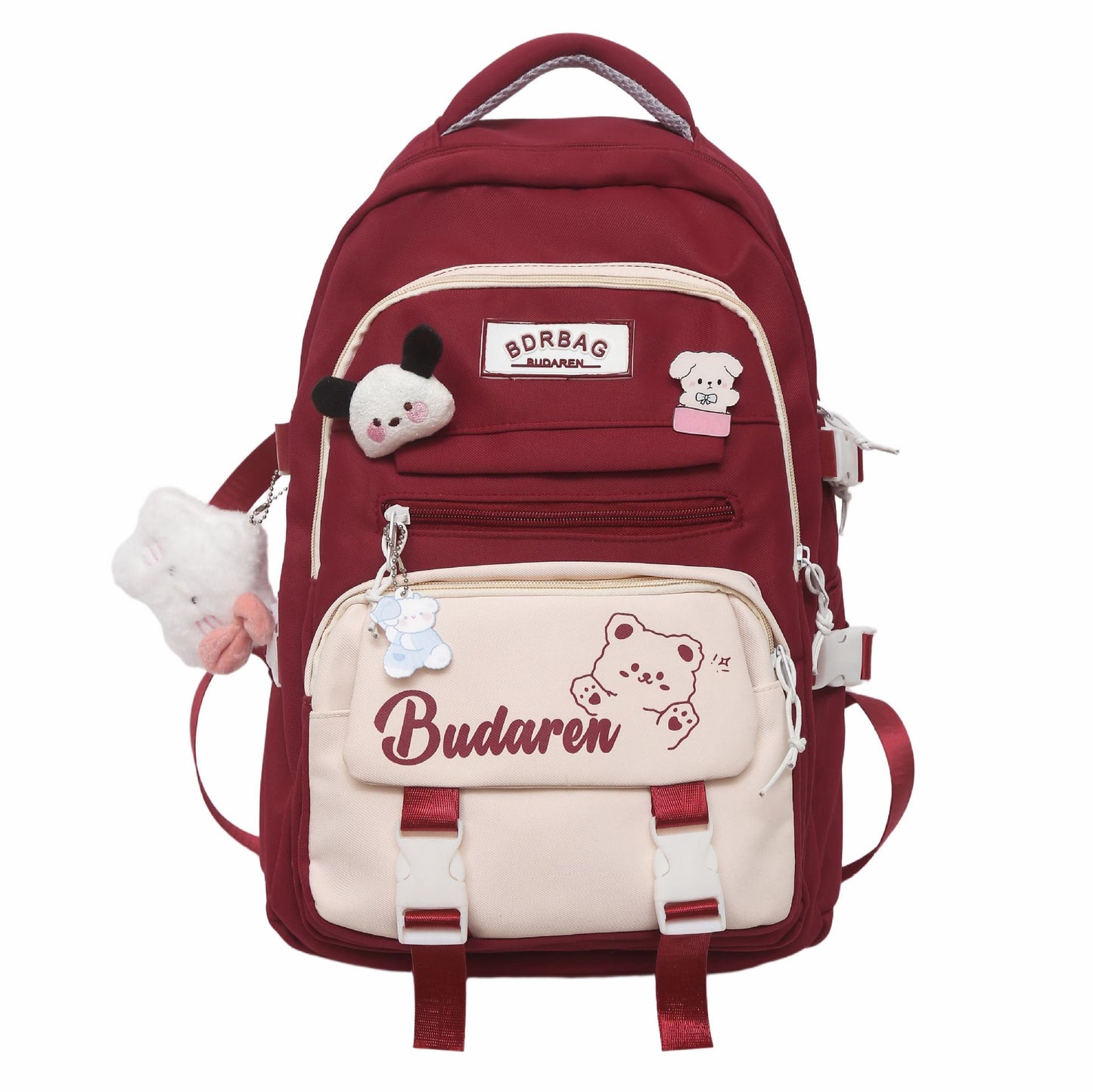 Multifunktionaler Plüsch-Charakter-Rucksack Brehn