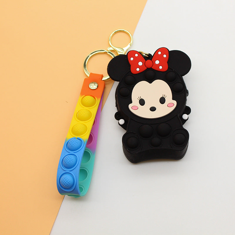 Damen Keychain mit Pop It Design Brehn
