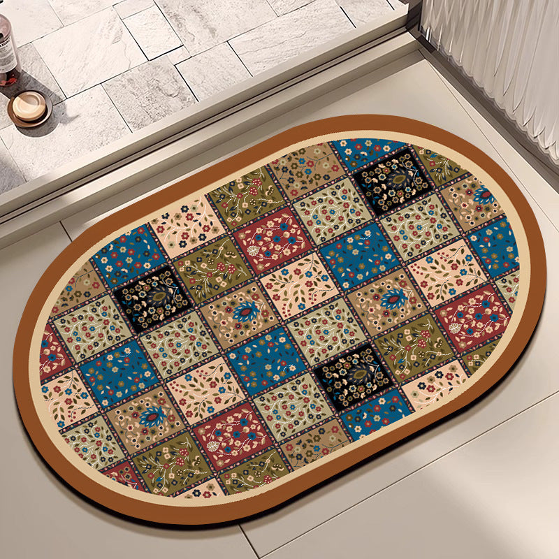 Geometrisch gemusterter Teppich Brehn
