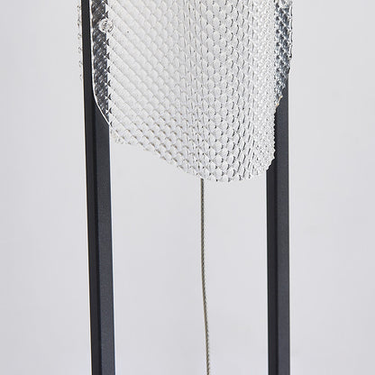 Minimalistische hohe Stehlampe mit einstellbarer Helligkeit