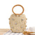 Modische Korbtasche mit Glitzernden Details Brehn