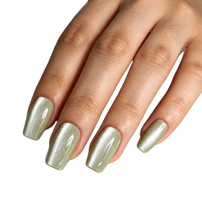 Glänzende Ombre Aufklebenägel Brehn