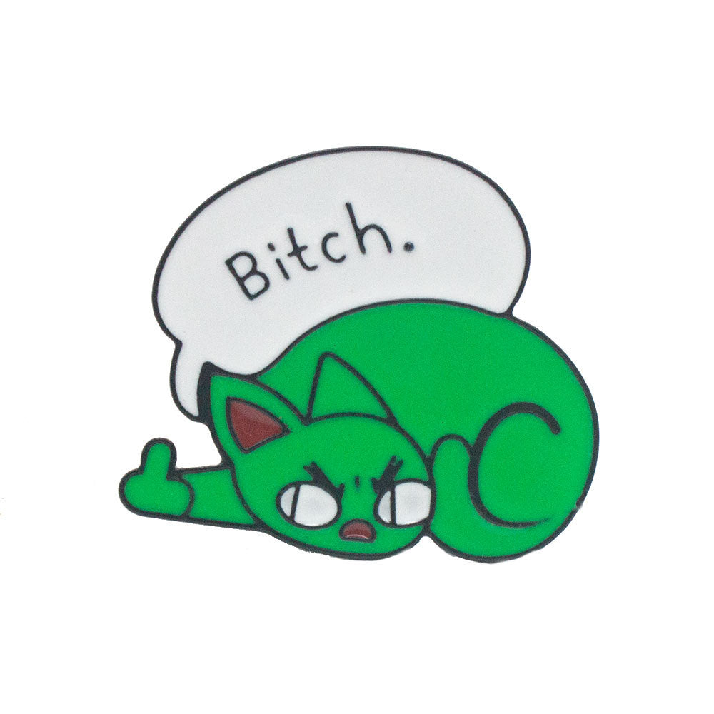 Launische Cartoon Emaille-Pin Brehn