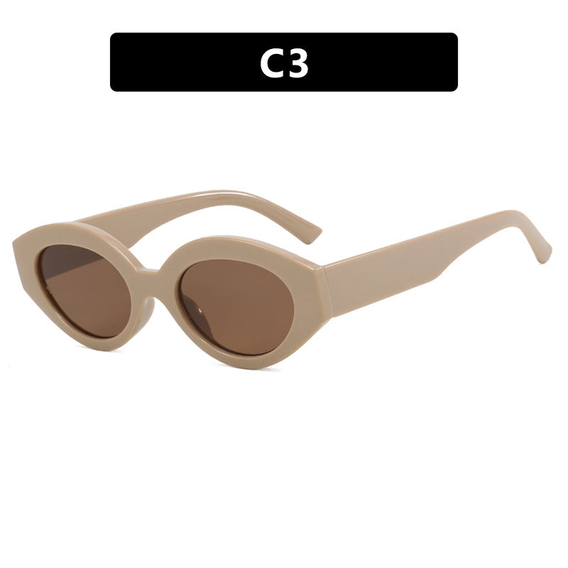 Damen kreative Sonnenbrille im eleganten Retro-Stil Brehn