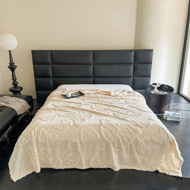 Damen Luxuriöse Tagesdecke mit Schmetterlingsmuster Brehn