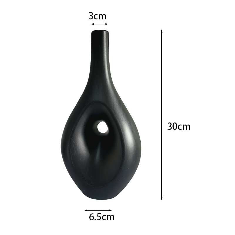 Künstlerische zeitgenössische Tropfen Vase Brehn