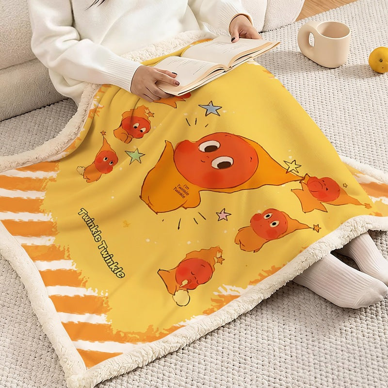 Weiche Flanell Cartoon Fleece Decke