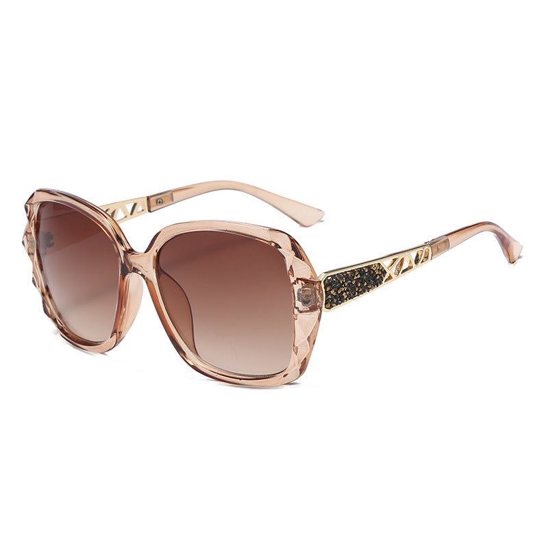Damen Designer-Sonnenbrille mit glamourösen Akzenten Brehn