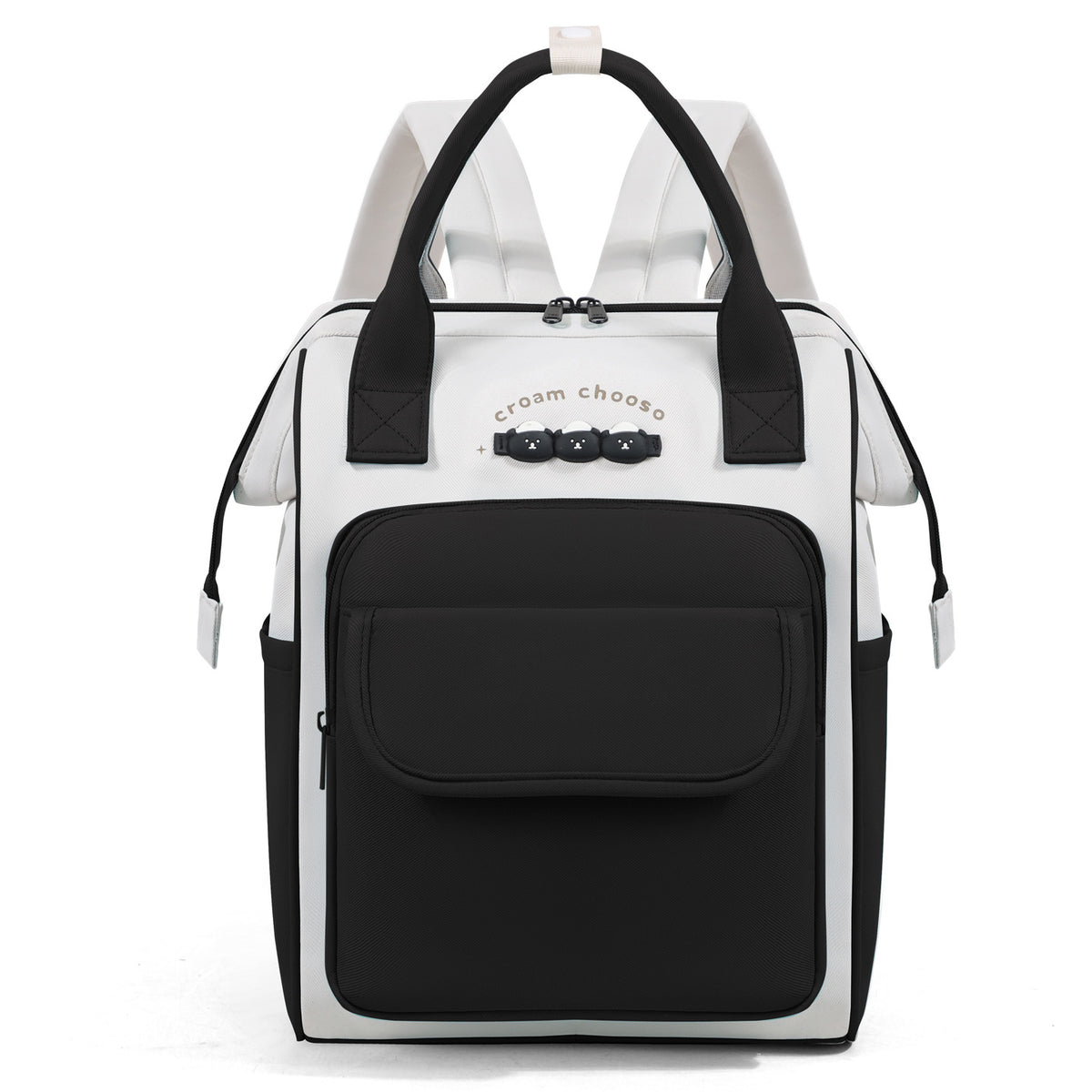 Stylischer Mehrfach-Taschen Rucksack Brehn