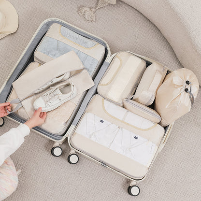 Mehrteiliges Reiseorganizer-Set Brehn