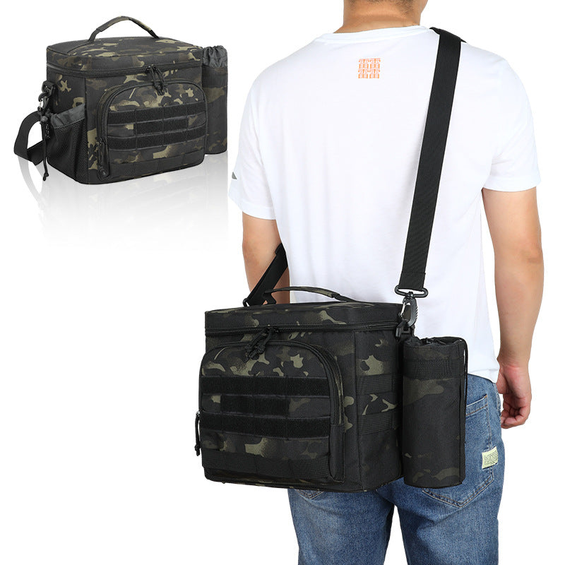 Isolierte Camouflage Lebensmittelaufbewahrungs Kühltasche Brehn