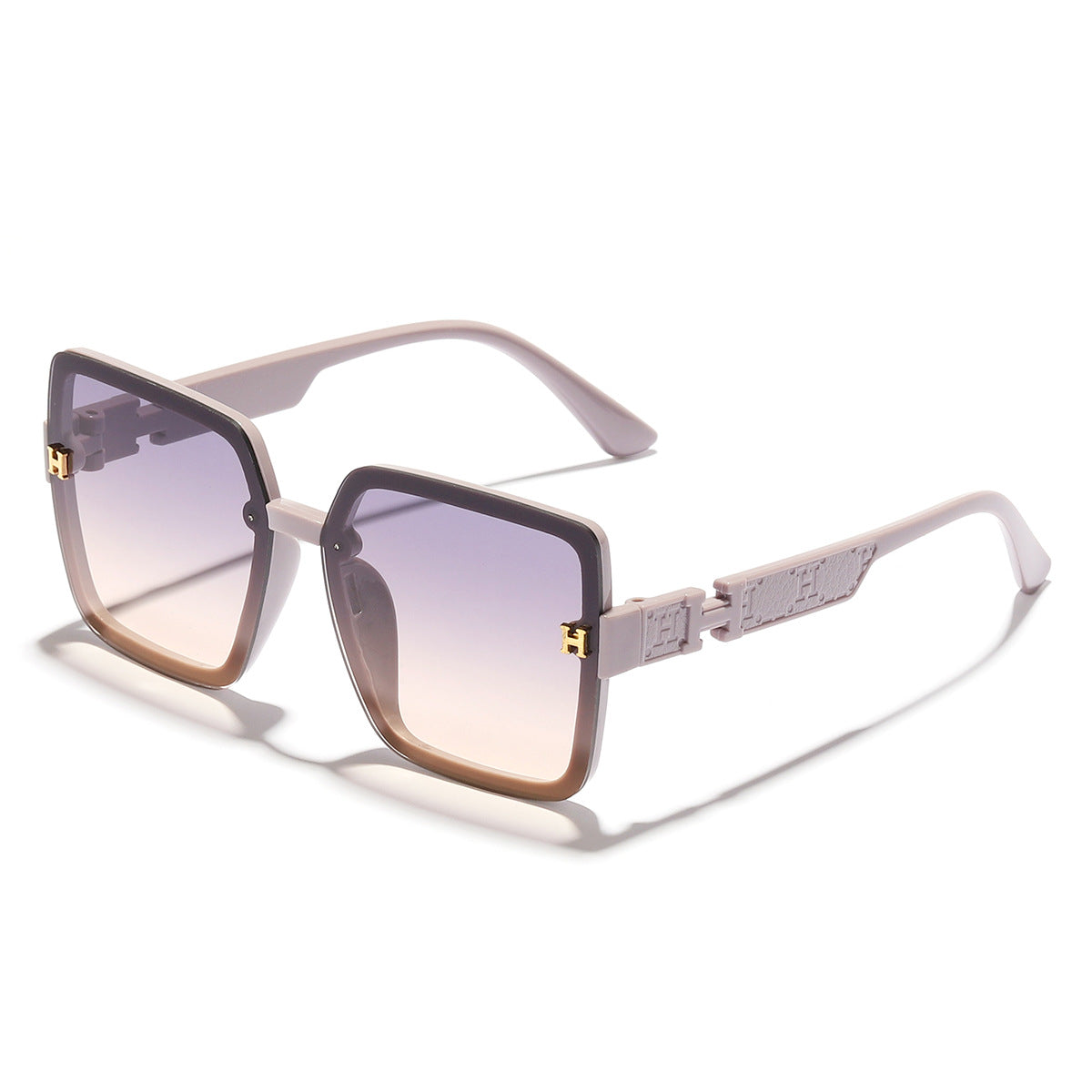 Damen oversized modische Sonnenbrille mit elegantem Farbverlauf Brehn