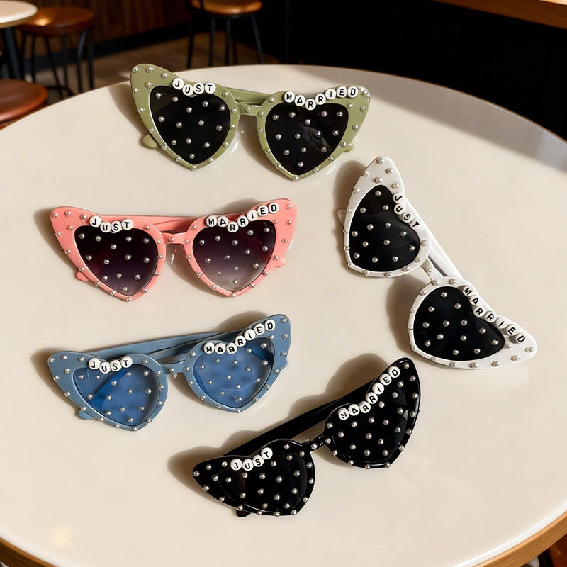 Neuheit Herzförmige Sonnenbrille Brehn