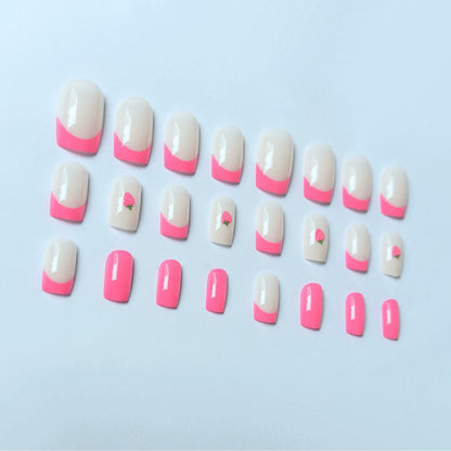 Stylische Acryl-Nagelkunst