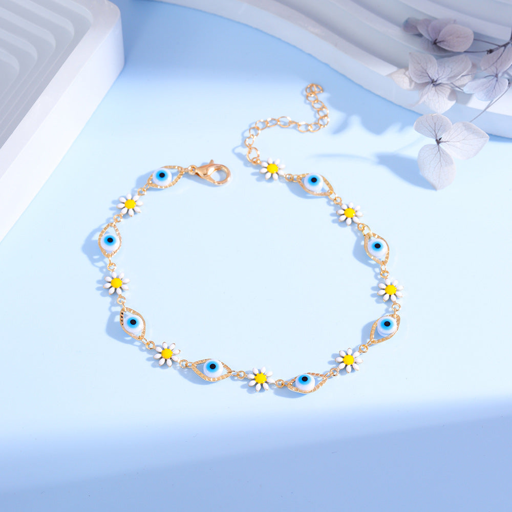Eye Charm und Daisy Armband Brehn