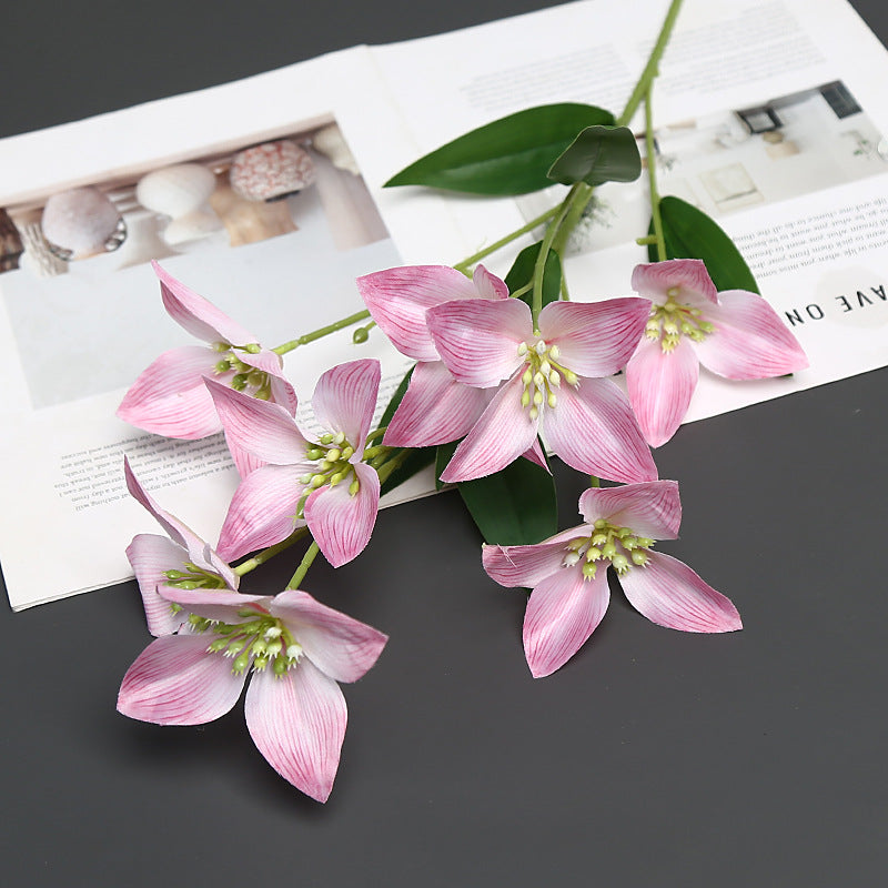 Realistische dekorative Blumenstängel