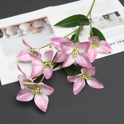 Realistische dekorative Blumenstängel