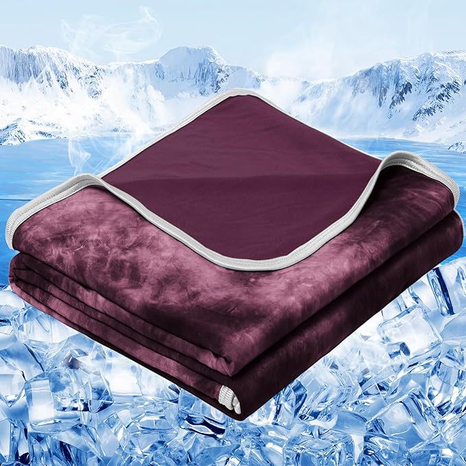 Unisex nan atmungsaktive Kühldecke mit temperaturregulierender Mikrofaser und feuchtigkeitsableitendem Finish Brehn