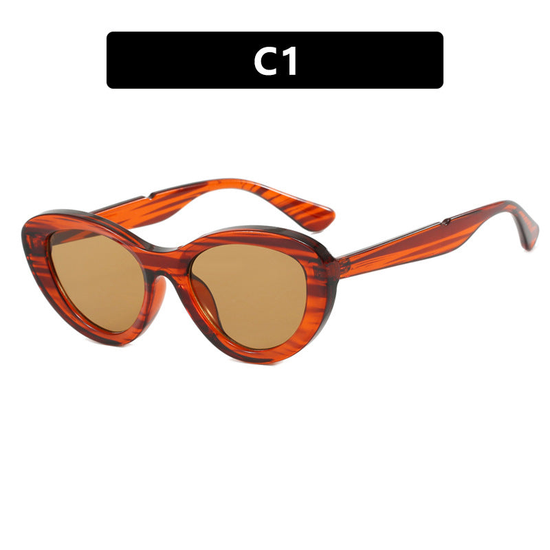 Damen Cat-Eye Sonnenbrille mit stilvollem Kunststoffrahmen und polarisierten Gläsern Brehn