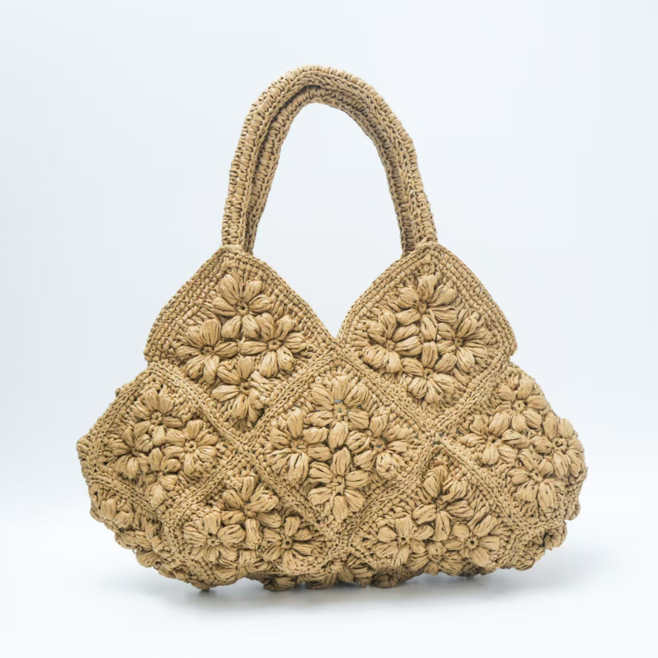 Handgefertigte Tasche mit Floralen Motiven Brehn