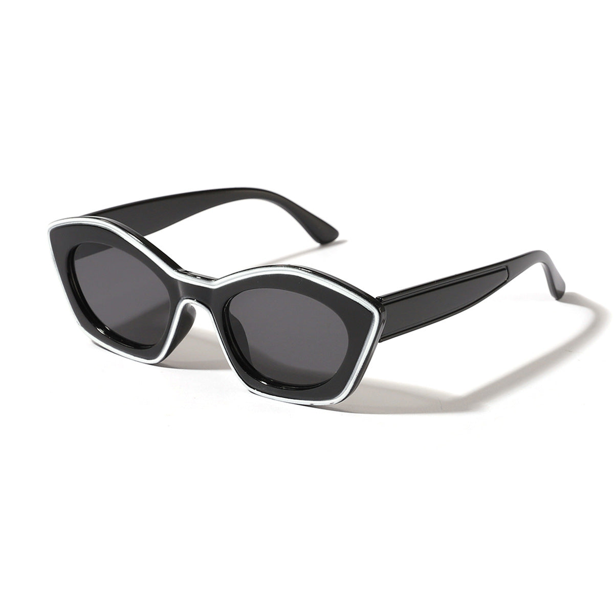 Damen modische Sonnenbrille mit elegantem Rahmen und trendigem Design Brehn