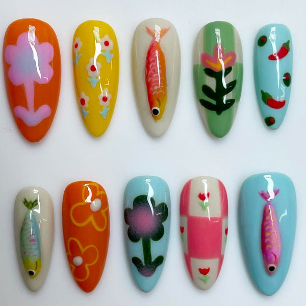 Thematic Artisan Press-On Nail Set Brehn