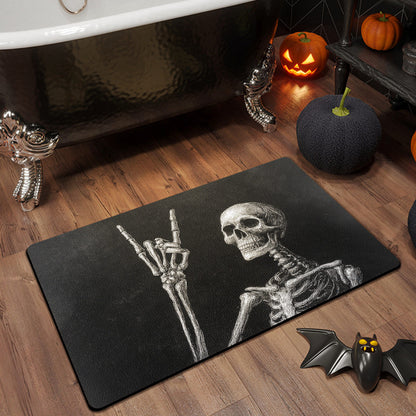 Halloween-Themen-Badezimmermatte