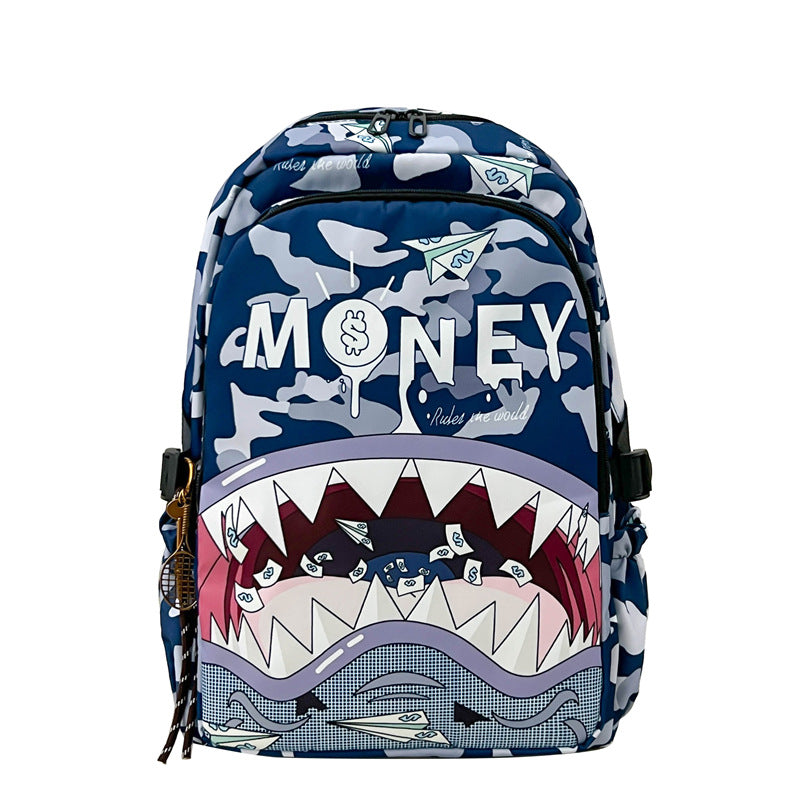 Kreativer Cartoon Hai Rucksack