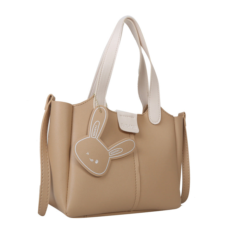 Strukturierte Kunstleder-Handtasche Brehn