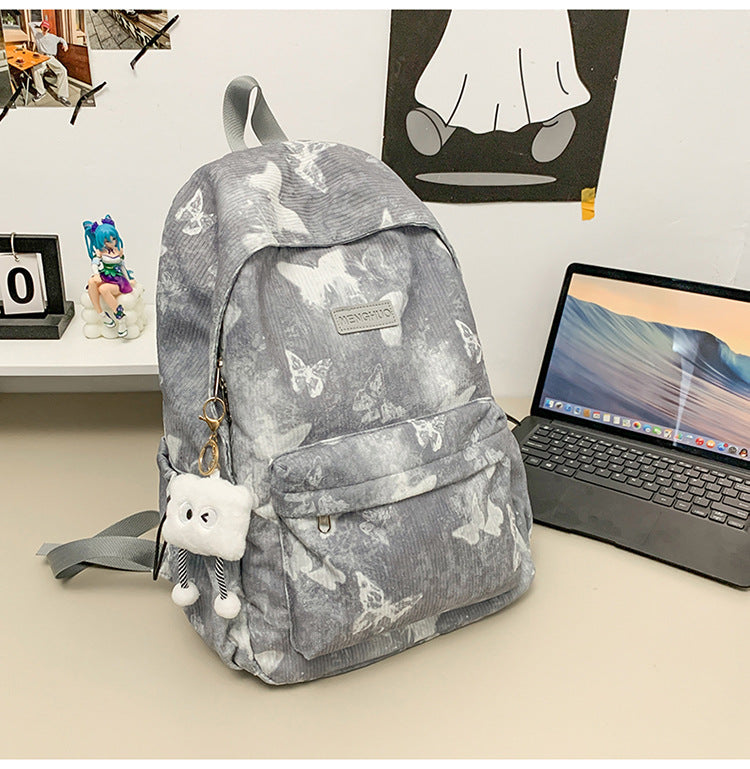 Cordura Schmetterlingsdruck Schulranzen