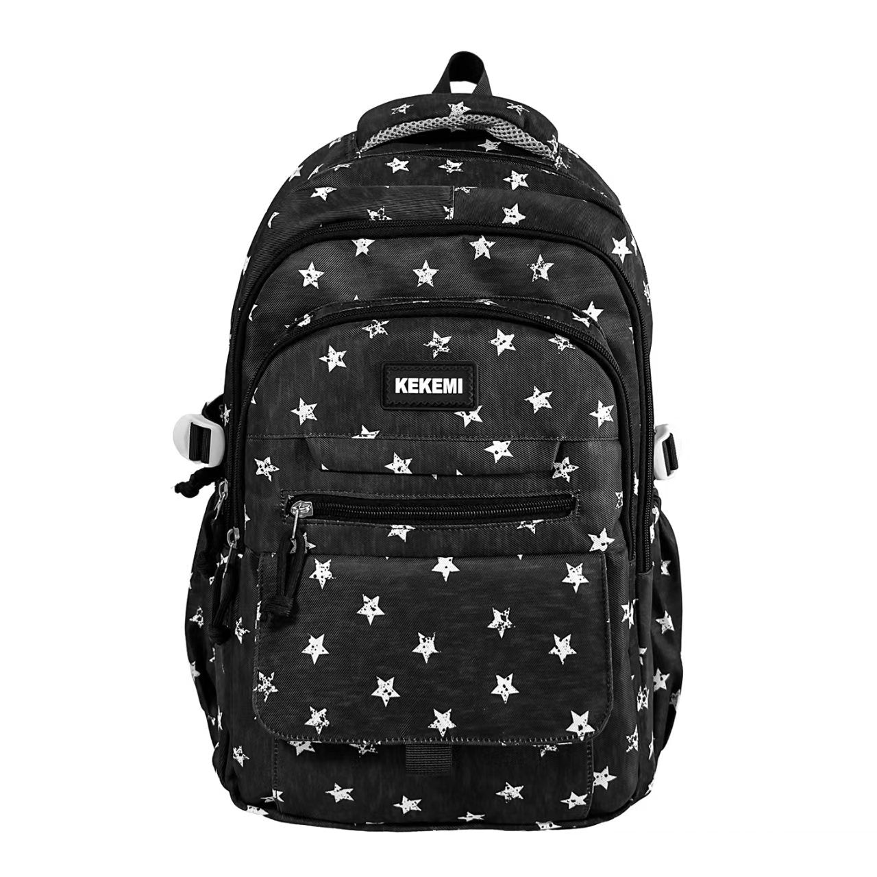 Multi-Pocket Sternmuster Rucksack Brehn