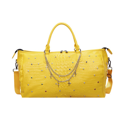 Elegante strukturierte Reisetasche Brehn