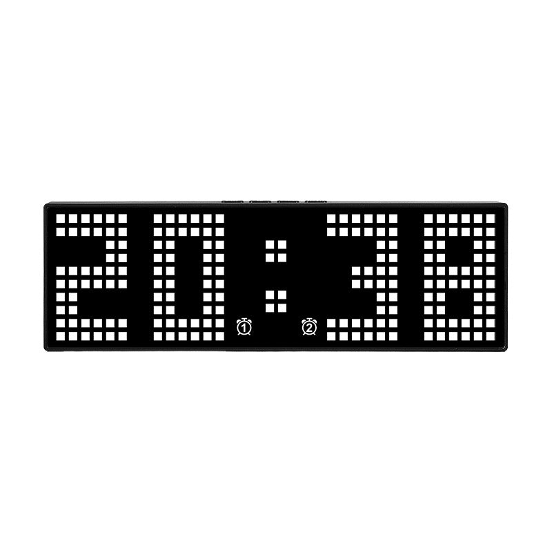 Digitaler LED-Wecker mit Farbwechsel Brehn