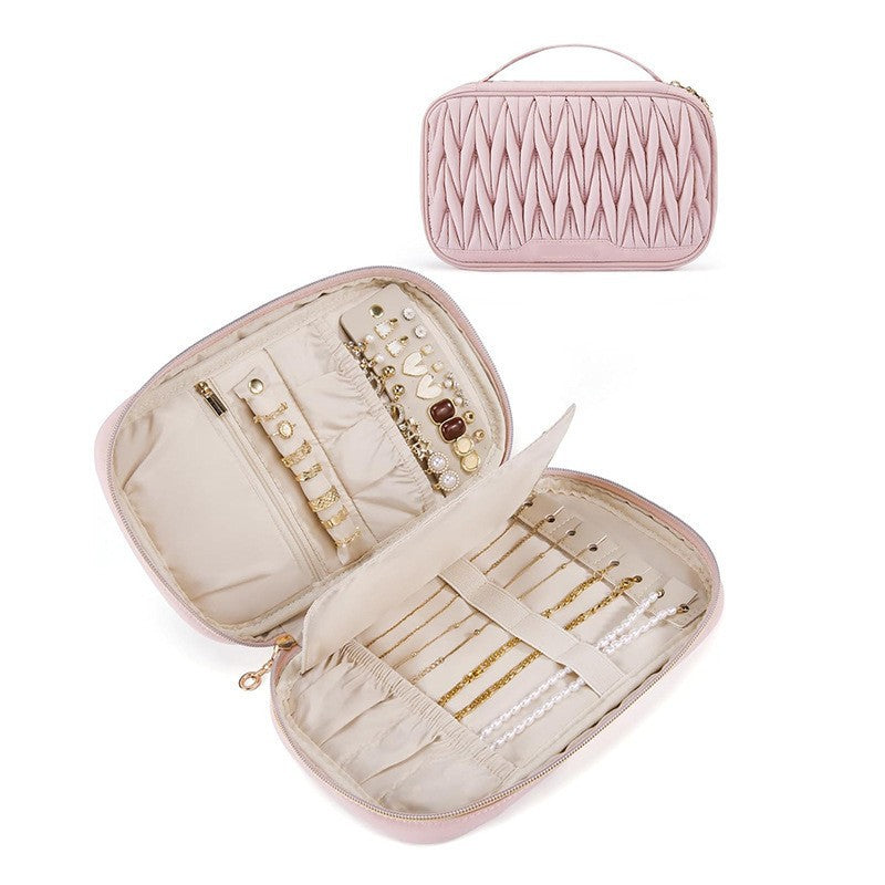 Schmuck-Organizer Tasche mit Seitlichen Fächern Brehn
