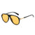 Oversized Aviator Sonnenbrille mit metallischen Akzenten Brehn