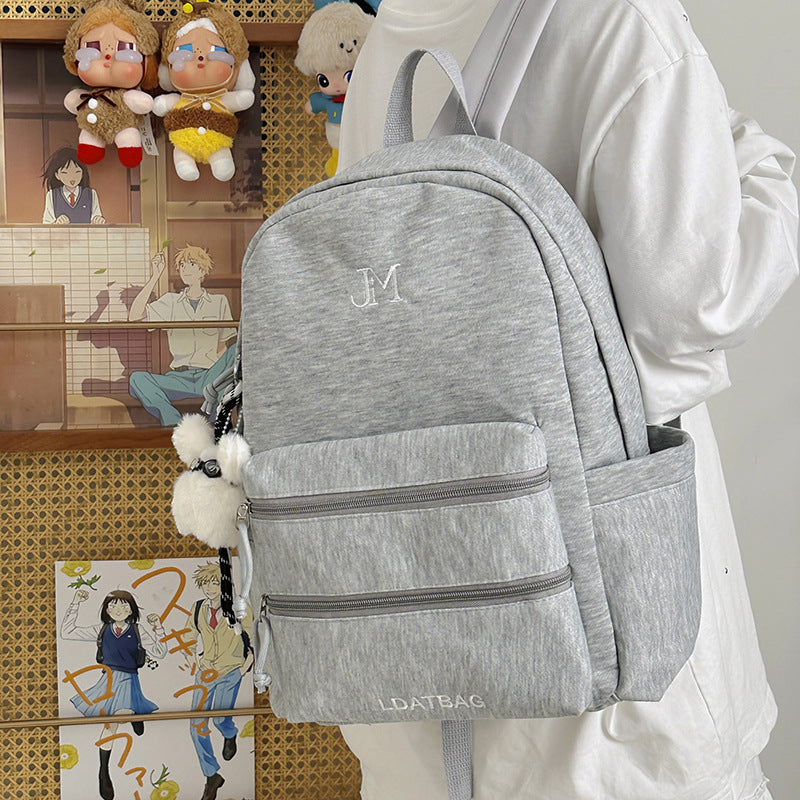 Multi-Taschen-Alltags-Schulrucksack Brehn