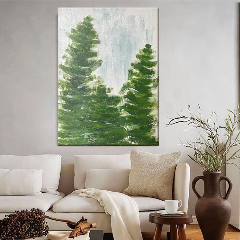 Abstrakte naturthemenbasierte Leinwandkunst