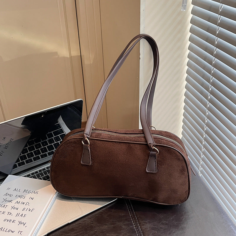 WoChic Faux Wildleder Handtasche Brehn