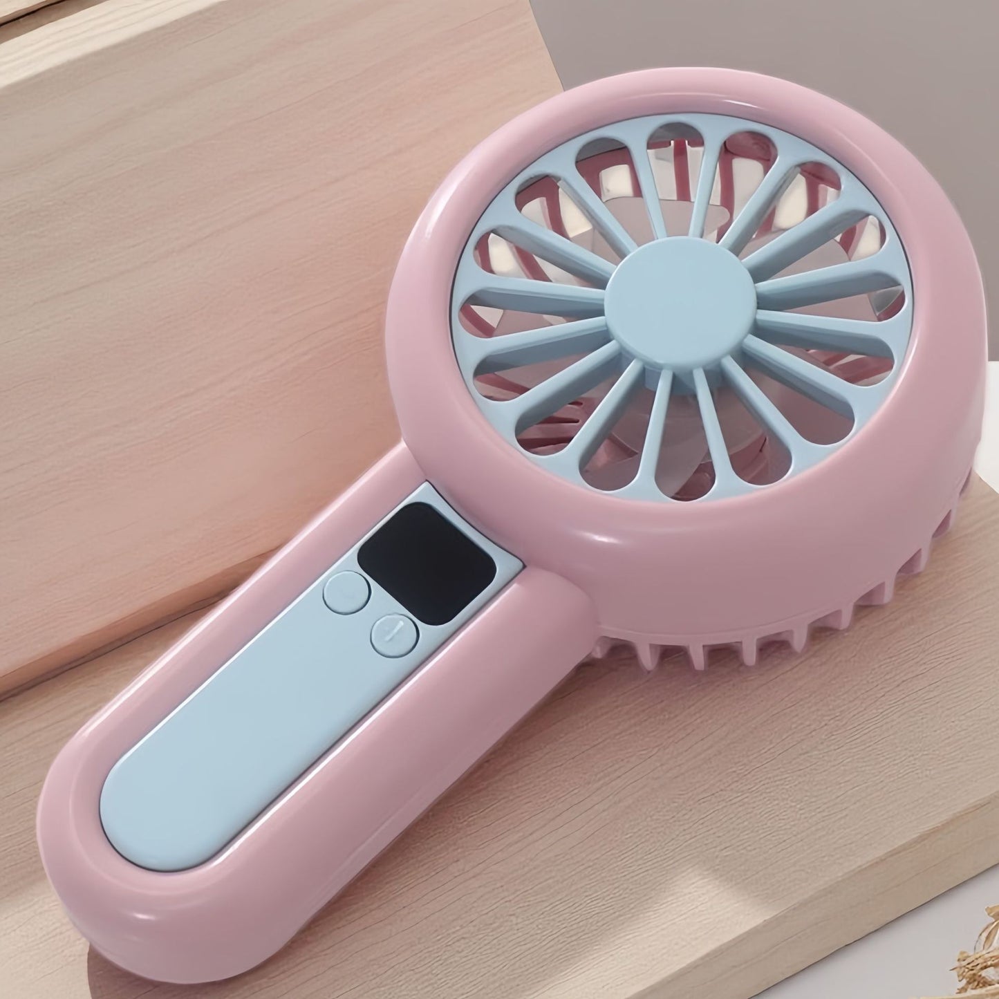 Damen tragbarer Mini-Ventilator mit LED-Display Brehn