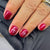 Festliche Glitter Press-On Nagelkunst Brehn