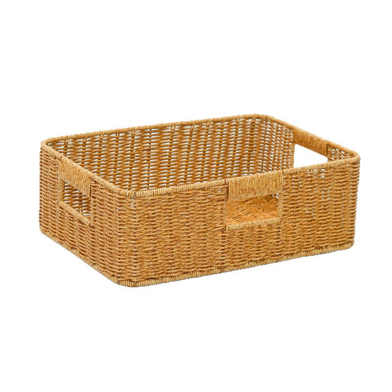 Handgefertigte Schilfrohr-Aufbewahrungsbox Brehn