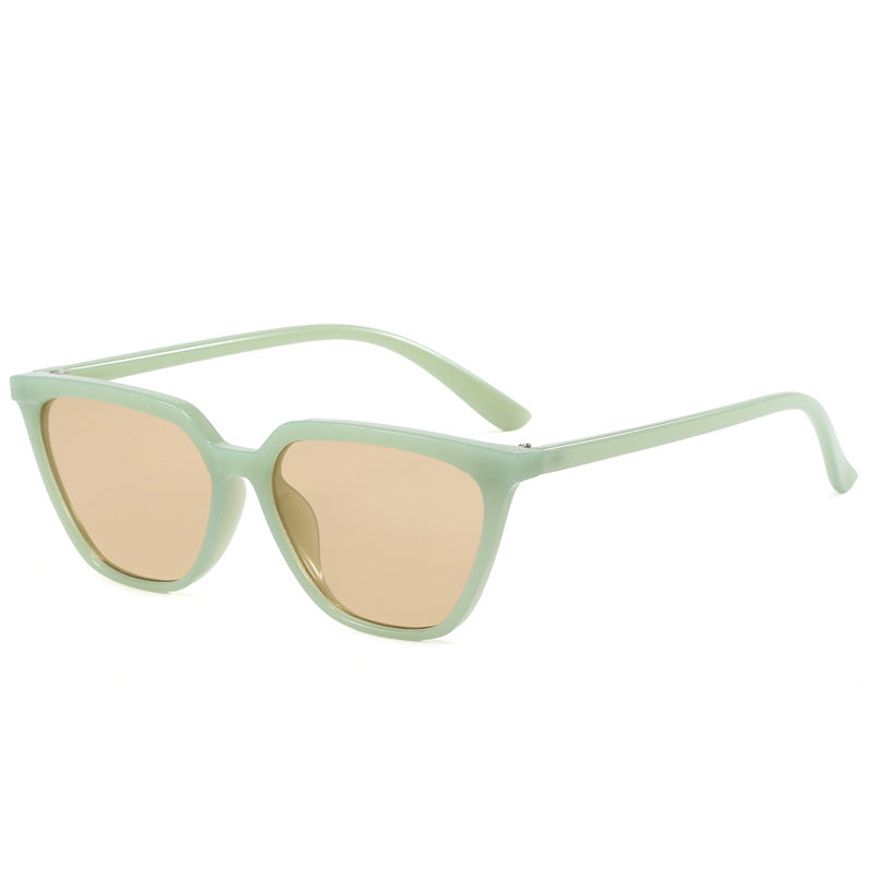 Damen moderne geometrische Sonnenbrille mit elegantem Design Brehn