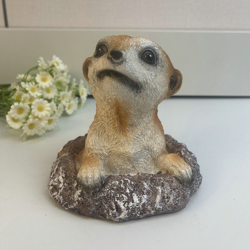 Dekorative Erdmännchen Figur Brehn