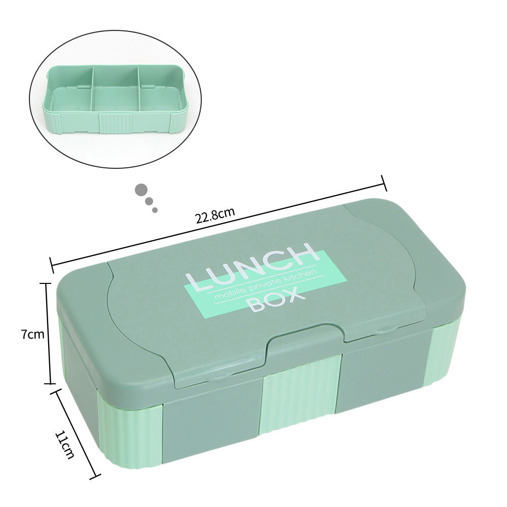 Stilvolle Mehrfach-Sektionen Lunchbox