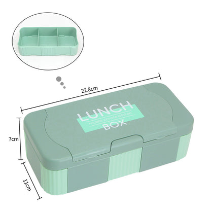 Stilvolle Mehrfach-Sektionen Lunchbox
