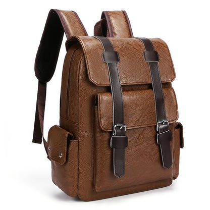 Vintage Leder Rucksack Brehn