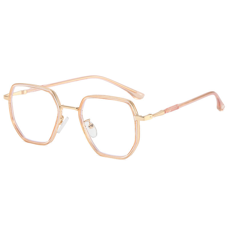 Damen geometrische Sonnenbrille mit elegantem Gläserdesign Brehn