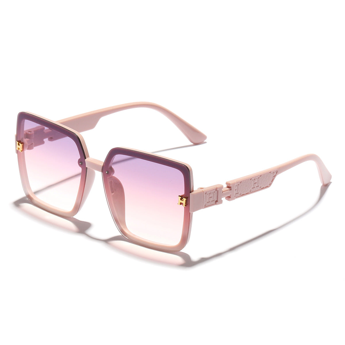 Damen oversized modische Sonnenbrille mit elegantem Farbverlauf Brehn